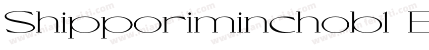 Shipporiminchob1 Ext字体转换